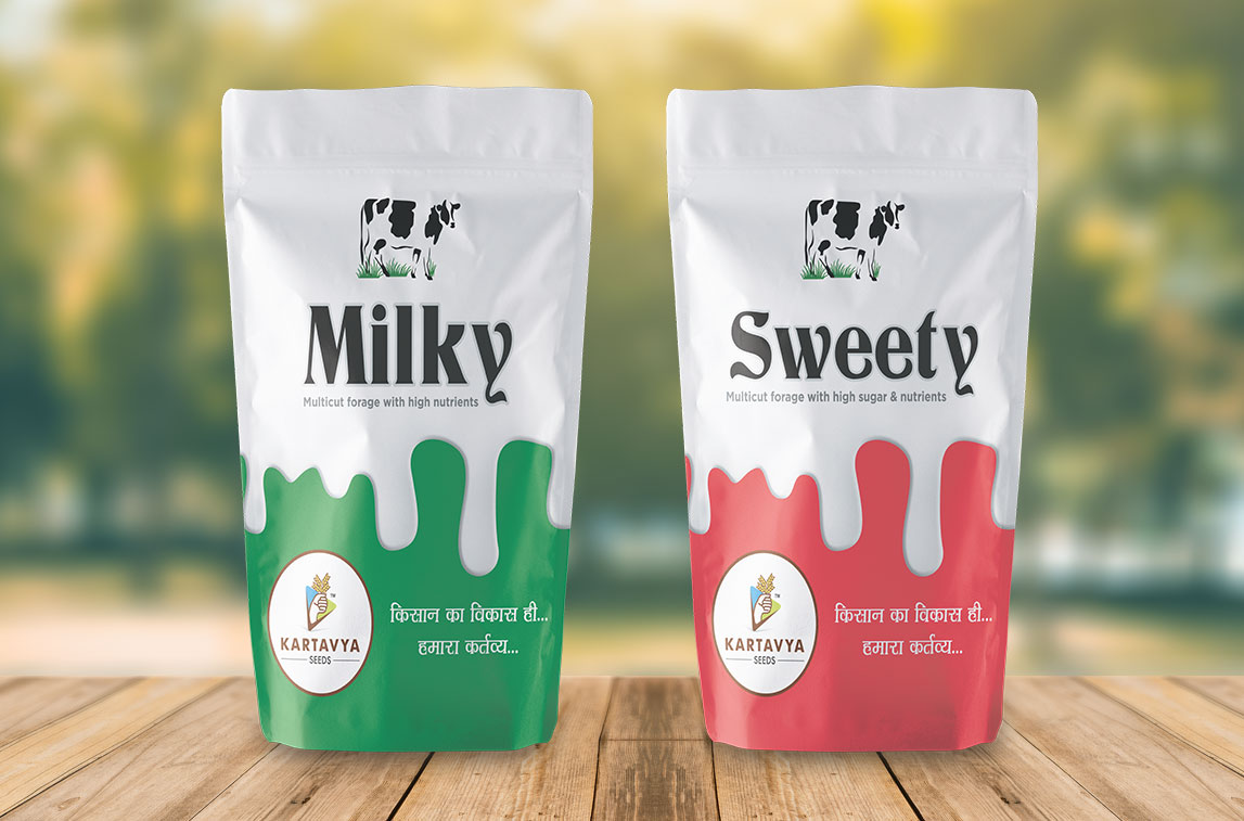 Agro product pouch packaging design 